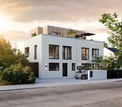 Ihr individuelles Zuhause im Bauhausstil mit idyllischer Dachterrasse - PROVISIONSFREIER NEUBAU