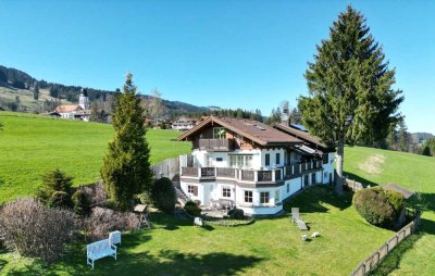 Rarität in Ofterschwang – Anwesen in Alleinlage mit unverbaubarem Bergpanorama & Nähe zur Stadt