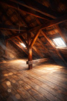 Ausbaufähiger Dachrohling mit gültiger Baugenehmigung