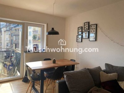 Tauschwohnung: 2 ZKB - Balkon und Aufzug mitten in der Neustadt