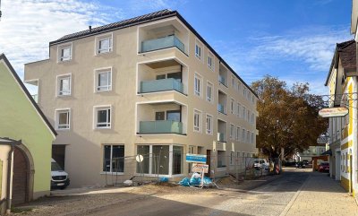 Moderne 2-Zimmer-Genossenschaftswohnung mit Balkon direkt am Stadtplatz in Mauthausen - Für Personen ab 50 Jahren