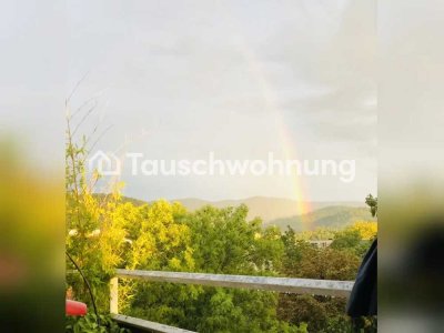 Tauschwohnung: Helle 3,5 Zi-Whg mit riesigem Balkon mitten in FR