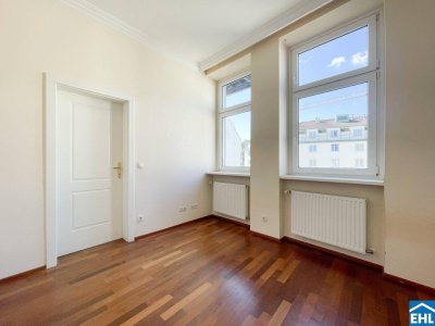 Nähe U4 Pilgramgasse: 2 Zimmerwohnung in schön saniertem Altbau