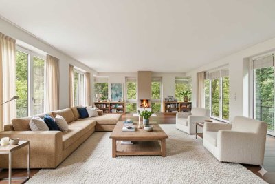 Luxuriöse Garten-Maisonette mit direktem Wasserzugang – Wohnen auf höchstem Niveau!
