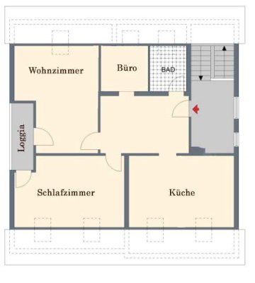 3-Zimmer-DG-Wohnung in Muggensturm (wird derzeit renoviert frei ab März 2025)