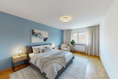 Zentrale Lage &amp; kurze Wege - gemütliche 2-Zimmer-Wohnung mit Stellplatz