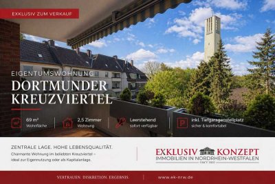 Wohnen im Kreuzviertel: 2 Zimmer mit Balkon & TG – gestalten Sie Ihr neues Zuhause selbst