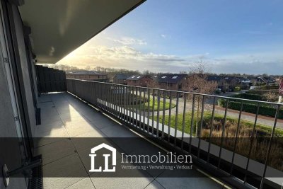 3-Zimmer-Staffelgeschosswohnung mit Dachterrasse, Aufzug und Tiefgarage.