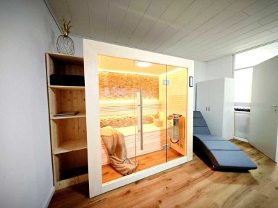 Möblierte barrierefreie 2-Zimmer-Wohnung mit Aufzug & traumhafter Aussicht – zentral & hochwertig