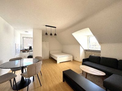 Möblierte Dachgeschoss-Wohnung mit 1,5 Zimmern verfügbar! Beckhausen, Gelsenkirchen