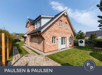 Luxuriöses Einzelhaus mit großem Garten in stadt- 
und strandnaher Lage von Westerland