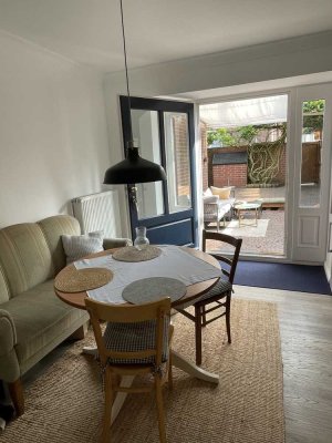 4-Zimmer-Reihenhaus mit Terrasse, Sauna und Gartenflair in Emden Stadtzentrum