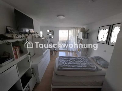 Tauschwohnung: Helle 1-Zimmer-Wohnung mit Balkon in FR-Wiehre gegen größere