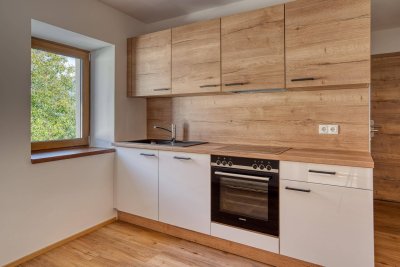 Neubauwohnung mit Terrasse und Garten in Bad Häring