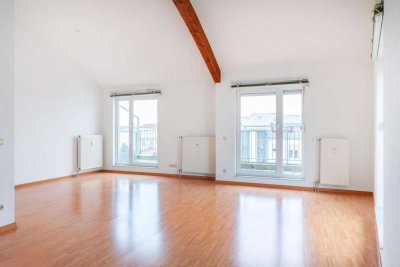Charmantes 1-Zimmer-Dachterrassen-Apartement, Hochbett-Potenzial & TG-Stellplatz inklusive