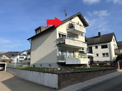 Schöne 3-Zimmer-Dachgeschosswohnung mit Balkon in ruhiger Lage von  Grötzingen