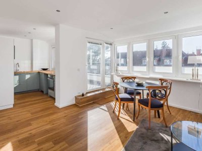 Dachgeschosswohnung mit Süd-West-Terrasse nahe Tegeler See
