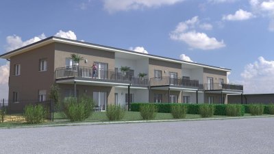 Sonnige u. barrierefreie 2-3 Zi. Wohnungen mit großzügigem Balkon/Loggia oder Terrasse u. XXL Gartenanteil zum kleinen Preis - PROVISIONSFREI (Top 05)