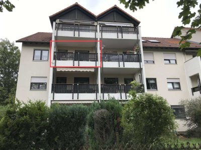Attraktive 3,5 Zimmer Eigentumswohnung mit Einbauküche, Balkon, Garage + Stellpl. in Ober-Ramstadt