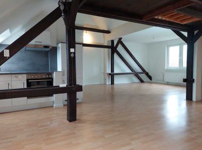 Ganz oben besonders wohnen - Appartement mit Loftcharakter im Dachgeschoss - Werdervorstadt
