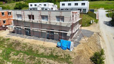 2 neue Doppelhaushälften ca. 116 m² in Ruhelage mit PV &amp; 2 Carports nahe Laßnitzhöhe!