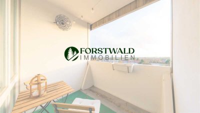 1-Zimmer-Wohnung mit Loggia und Ausblick