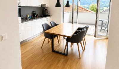 3-Zimmer-Wohnung möbliert in Mils mit Tiefgaragenstellplatz und Einbauküche