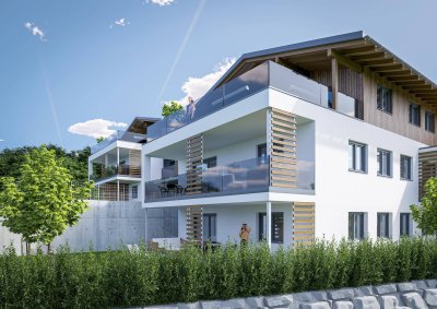 RUHE UND KOMFORT VEREINT – NEUBAUWOHNUNG MIT TIEFGARAGENPLATZ IN EGGELSBERG