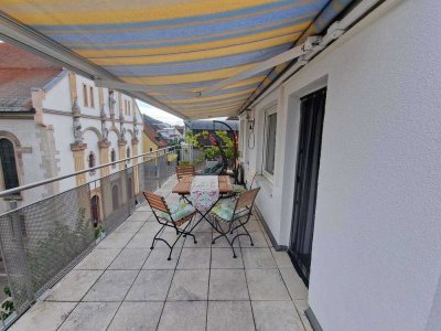 Exklusive Maisonettwohnung mit Panoramablick in erstklassiger Lage