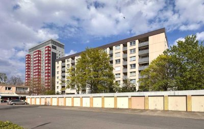 3-Zimmer-Wohnung mit Loggia und Garage in Heidberg