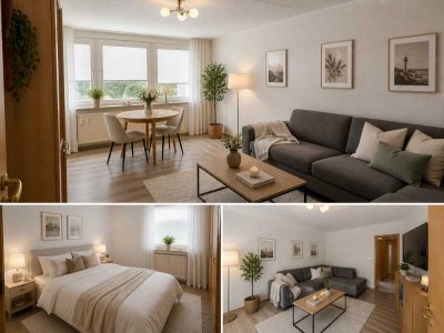 gutgeschnittene Wohnung direkt am Park