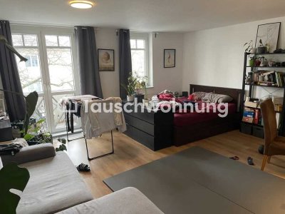 Tauschwohnung: 1,5-Zimmer-Wohnung in Dresden Neustadt zum Tausch