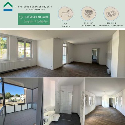 Aus Geschichte wird Zuhause – moderne Wohnung mit großem Balkon - Wohnung 3