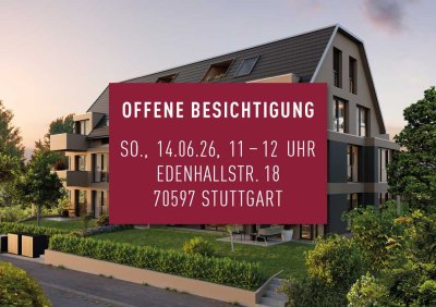 OFFENE BESICHTIGUNG I So., 14.06. I 11-12 UHR - Exklusives Wohnen auf zwei Ebenen mit Balkonen und D