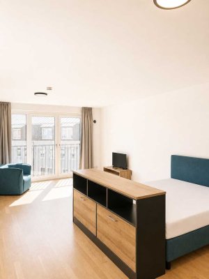 Großzügig möbliertes 2-Zimmer-Apartment in Potsdam - Einheit im 3. Obergeschoss