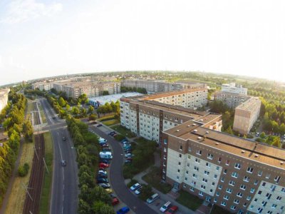 Maisonette-Wohnung mit Einbauküche über den Dächern von Leipzig Paunsdorf