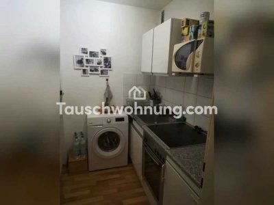 Tauschwohnung: Tausche gemütliche 1-Zimmer Whg gegen 2+ Zimmer