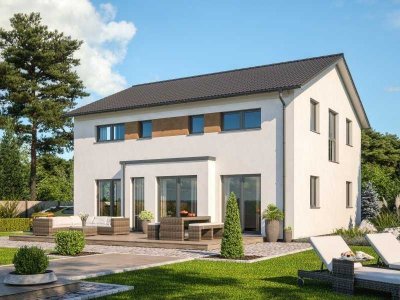 Bezugsfertiges, attraktives EFH + Wohnkeller (CLOU 169) (wie Abb.) incl. Grundstück zzgl. NK