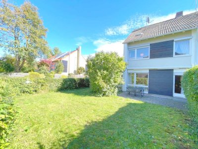 Reiheneckhaus mit Südwest-Garten, Top-Lage von Pasing, renovierungsbedürftig, Substanz in Ordnung