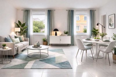 KA  oder Eigennutzung: kernsanierte 3 Zimmer-Hochparterre-Wohnung