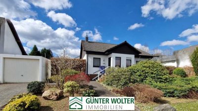 Einladender Bungalow in der Eifel –geeignet für ein Ferienhaus oder als Rückzugsort im Alter.