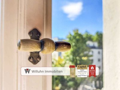 Charmante 4-Zimmer-Wohnung in Villa – Gohlis-Süd I Einbauküche I Parkett