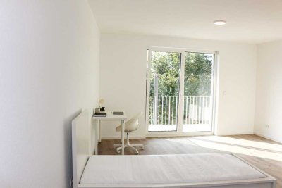 Heidelberg-Kirchheim: modernes & möbliertes 2-Zimmer-Apartment für WG-Neugründung