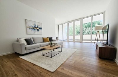 PROVISIONSFREI UND BEZUGSFERTIG | 3-Zimmer-Neubauwohnung mit 2 Südbalkonen