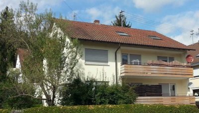 Schöne renovierte 3,5-Zimmer-Hochparterre-Wohnung mit Balkon in Murrhardt