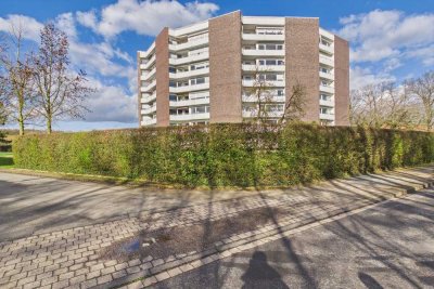 Modernisierte, lichtdurchflutete 4-Zimmer-Wohnung mit Balkon & Tiefgaragenstellplatz in Münster