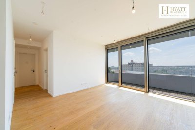 Danubeflats – Österreichs höchstes Wohnhochhaus mit atemberaubendem Ausblick, exklusivem Spa und urbanem Luxus direkt an der Neuen Donau