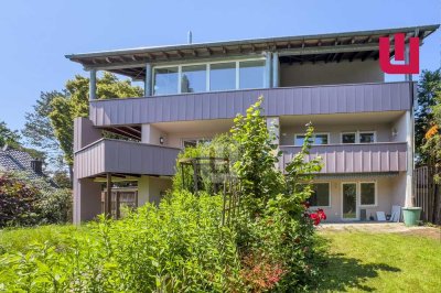 Haus in Haus-Sanierte Maisonette-Whg. über 3 Etagen in Ortsrandlage v. Gröbenzell - provisionsfrei!