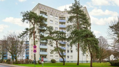 Zwei-Zimmer-Wohnung in begehrter Hanauer Lage mit Balkon und Annehmlichkeiten