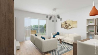 Do-Klinikviertel: Neue 3,5 Zi-Whg.! Süd-Loggia! Kfz-Stellplatz! Rad! Service-Paket!